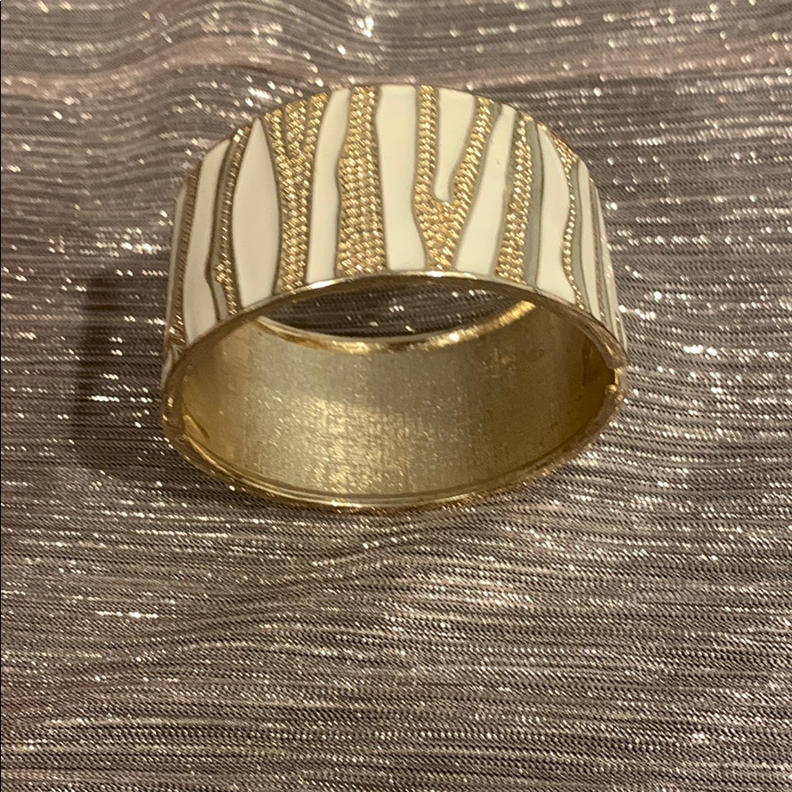 Gold And White Womens Bracelet